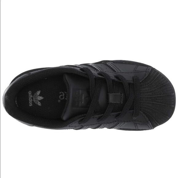 ADIDAS Originals | Black | SUPERSTAR ELASTIC SNEAKERS - Picture 3 of 9